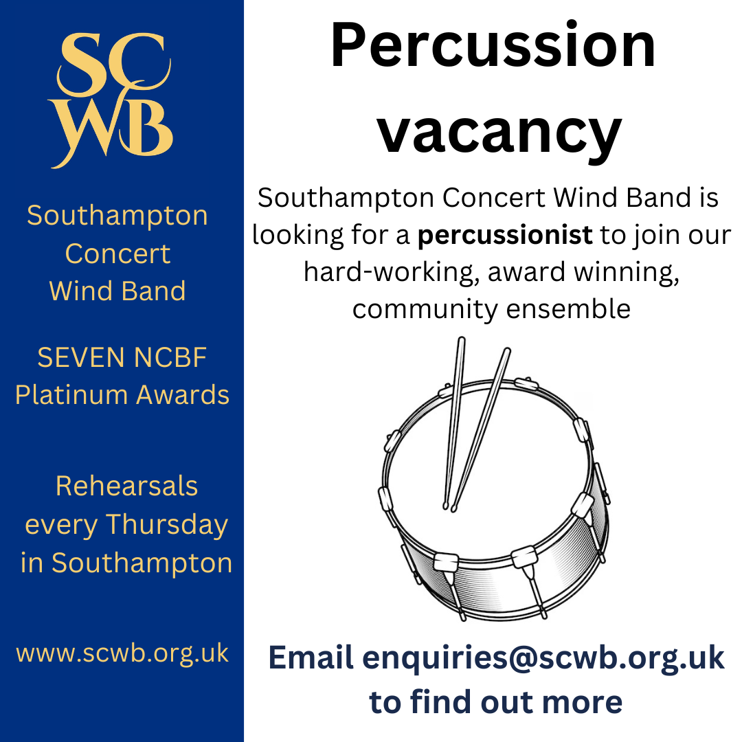 Vacancies - Percussion